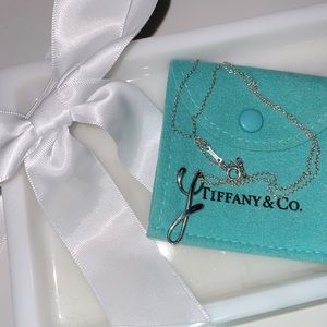 Tiffany and Co. Y necklace